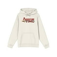 thumbnail image 1 of Adventure Time Logo Off White Hoodie, 1 of 3