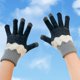 thumbnail image 2 of Guantes de lana para mujer, Color de invierno a juego para adultos, además de terciopelo grueso, tejido con dedos, a prueba de calor y frío, estudiante femenino, 2 of 5