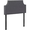 thumbnail image 4 of Modway Laura Twin Upholstered Fabric Headboard in Gray, 4 of 7