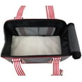 thumbnail image 6 of Pet Life ® 'Candy Cane' striped Fashion Designer Travel Pet Dog Carrier, 6 of 6
