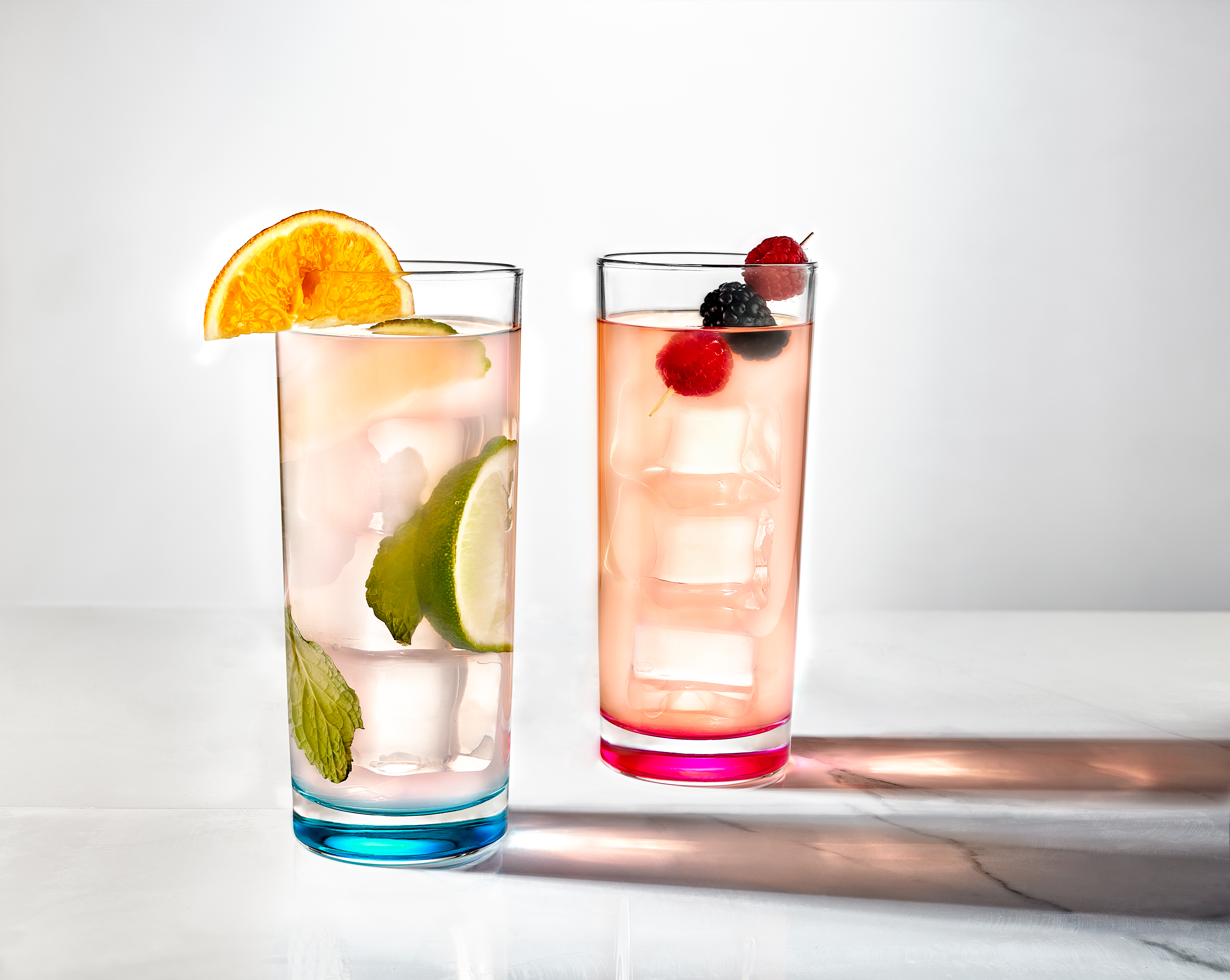 DuraClear® Tritan Highball Glasses - Set of 6 - Multicolored