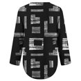 thumbnail image 4 of Pompotops Chemise Ample à Manches Longues pour Femmes avec Fermeture Éclair en Solde, 4 of 4