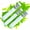 Light Green, variant on Ultimate Confetti - 8 Pack Multicolor Confetti Wands - Handheld 14" Biodegradable Tissue Paper Confetti Flick Sticks For Wedding, Birthday, Parties & Live Events - 2 Handfuls, 1.5 oz Each Stick