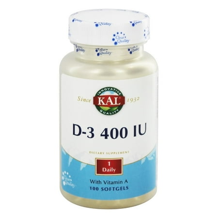 UPC 021245600008 product image for Kal - Vitamin D 400 IU - 100 Softgels | upcitemdb.com