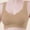 Yellow, variant on Sports Bras for Women Large Bust Full Coverage Comfort Embedded Support Sports Bra Wireless Bras