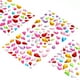 thumbnail image 1 of Uxcell 535 Pcs Pegatinas de Gemas para Manualidades, 5 Hojas de Pegatinas de Gemas Autoadhesivas, Strass de Gotas Multicolor, 1 of 5