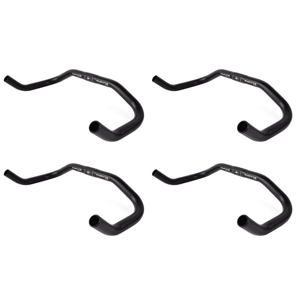 4X Bike Bullhorn Handlebar Aluminum Alloy 25.4mm 390mm Bicycle Handlebar for Fixed Gear Bike Road Bike