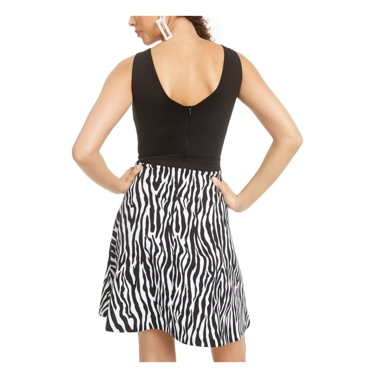 Gold zebra skirt deals