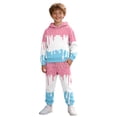 thumbnail image 2 of CONZONE Toddler Boys Outfits 2 Piece Ice Cream Graphic Long Sleeve Hoodies Pants Set Funny Fall Winter Clothes for Kids, 2 of 5