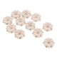 thumbnail image 5 of 10 botones de cuentas de cristal para hacer tú mismo, perfectos para ropa, prendas, bolsos, zapatos, Oro, 5 of 9