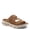 TAN, variant on Women's GALVANESA Slides – Adjustable Hook and Loop Wedge Sandals with Anatomic Footbed and Sporty Outsole