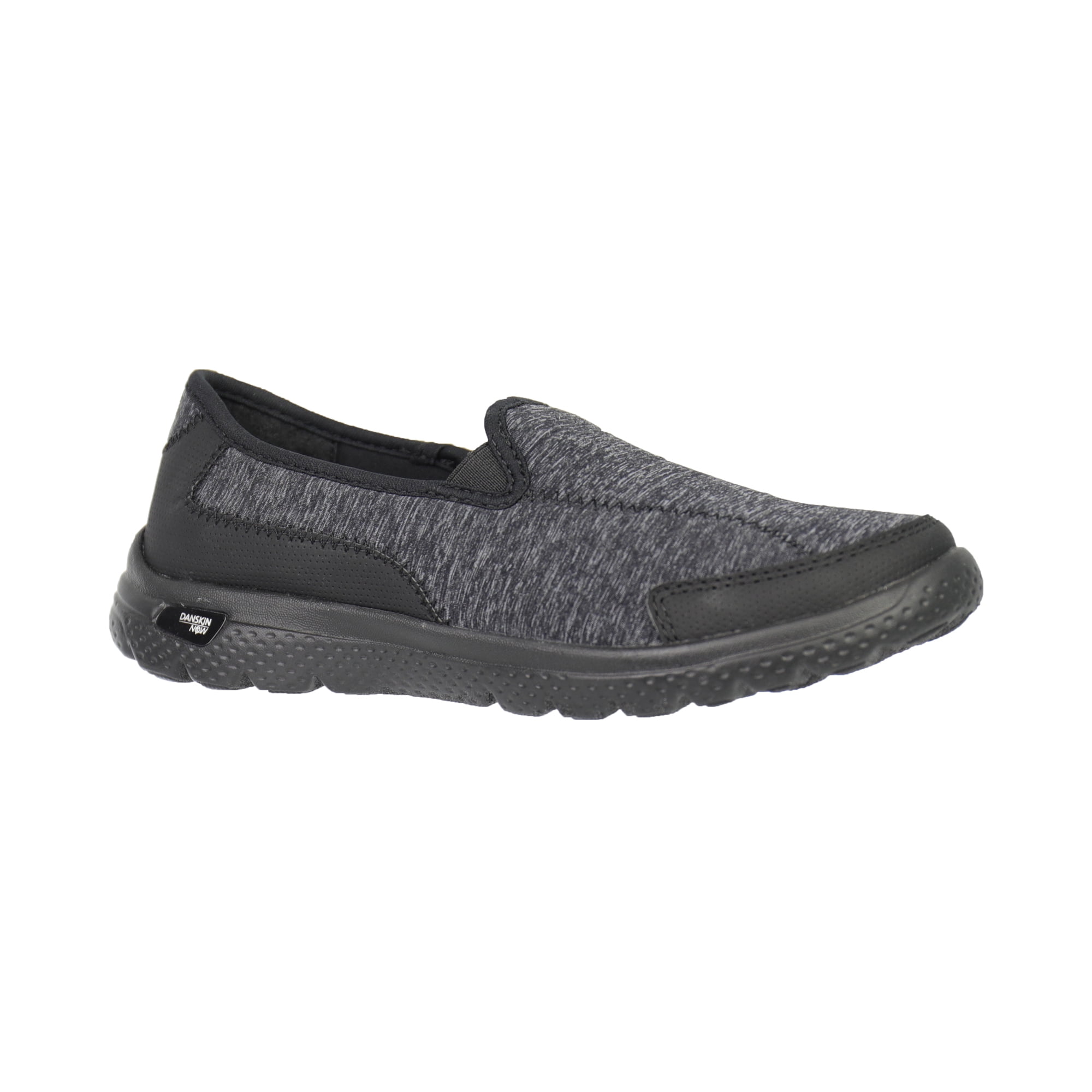 danskin now women's athletic knit slip on shoe