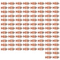 thumbnail image 3 of 100 juegos de púas para ropa chapado en Metal dorado rosa hilo preciso púas y tachuelas ampliamente utilizadas para zapatos cinturones ropa, 3 of 8