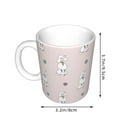 thumbnail image 2 of Yiaed Cute Poodle Dog Print Ceramics Coffee,Large Handle Design,Extra Large Tea and Coffee Cup for Office and Home Mugs, 2 of 6