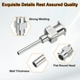 thumbnail image 4 of 1set Dispensing Needles 8-18 Gauge 0.5 Inch Stainless Steel Blunt Tip Luer Connector for Refilling Glue Oil Thick Liquids Ink Lab Use, Silver, 4 of 6
