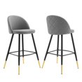 thumbnail image 2 of Cordial Fabric Bar Stools - Set of 2, 2 of 10