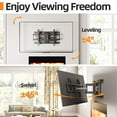 thumbnail image 4 of Soporte de pared para TV IWORKBOARD Full Motion de 42 a 86 pulgadas, 110 libras, 4 of 7