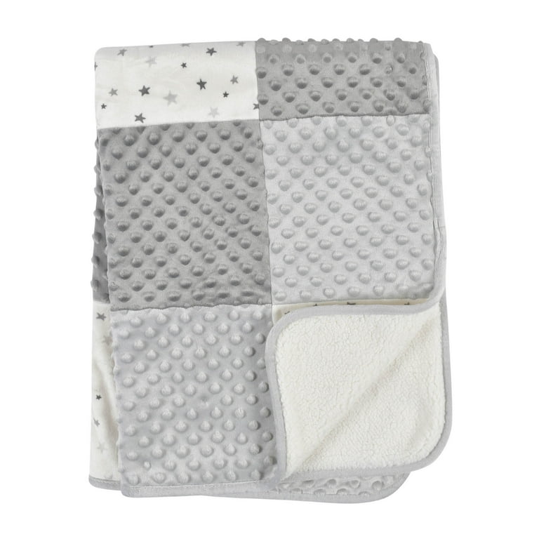 Modern Moments by Gerber Baby Toddler Super Soft Patchwork Blanket Walmart