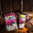 thumbnail image 4 of shiyou-Ceramic Travel Mug Large Coffee Mug with Lid & Handle, Ceramic Latte Mug with Matching Box, Flower, 4 of 4