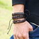 thumbnail image 4 of Conjunto De Pulsera De Cuero De PU, 4 of 7