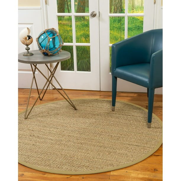 Natural Area Rugs Mayfair Seagrass Rug, Round Seagrass Rug