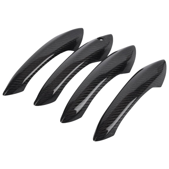 Real Carbon Fiber Outside Exterior Door Handle Protector Cover Trim For BMW 5 6 7 Series F07 F10 F11 F06 F12 F13 F01