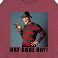 thumbnail image 3 of Nightmare on Elm Street - Hay Gurl Hay - Women's Racerback Tank Top, 3 of 5