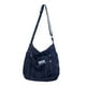 thumbnail image 2 of Bolso de hombro de mezclilla, bolso de viaje, bolso cruzado para mujer, bolso de hombro para fiesta Azul oscuro, 2 of 9