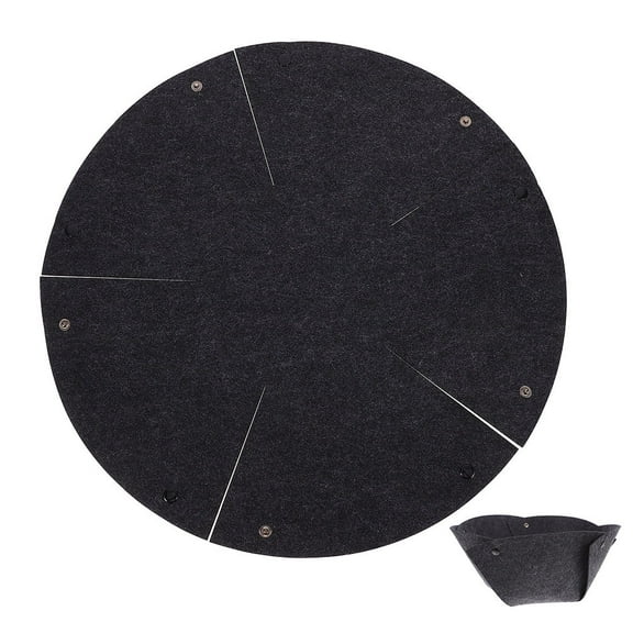 Soimiss Nursery Planter Liner Non-Woven Flower Pot Mat Easy To Install Remove Pot Liner For Indoor Planters