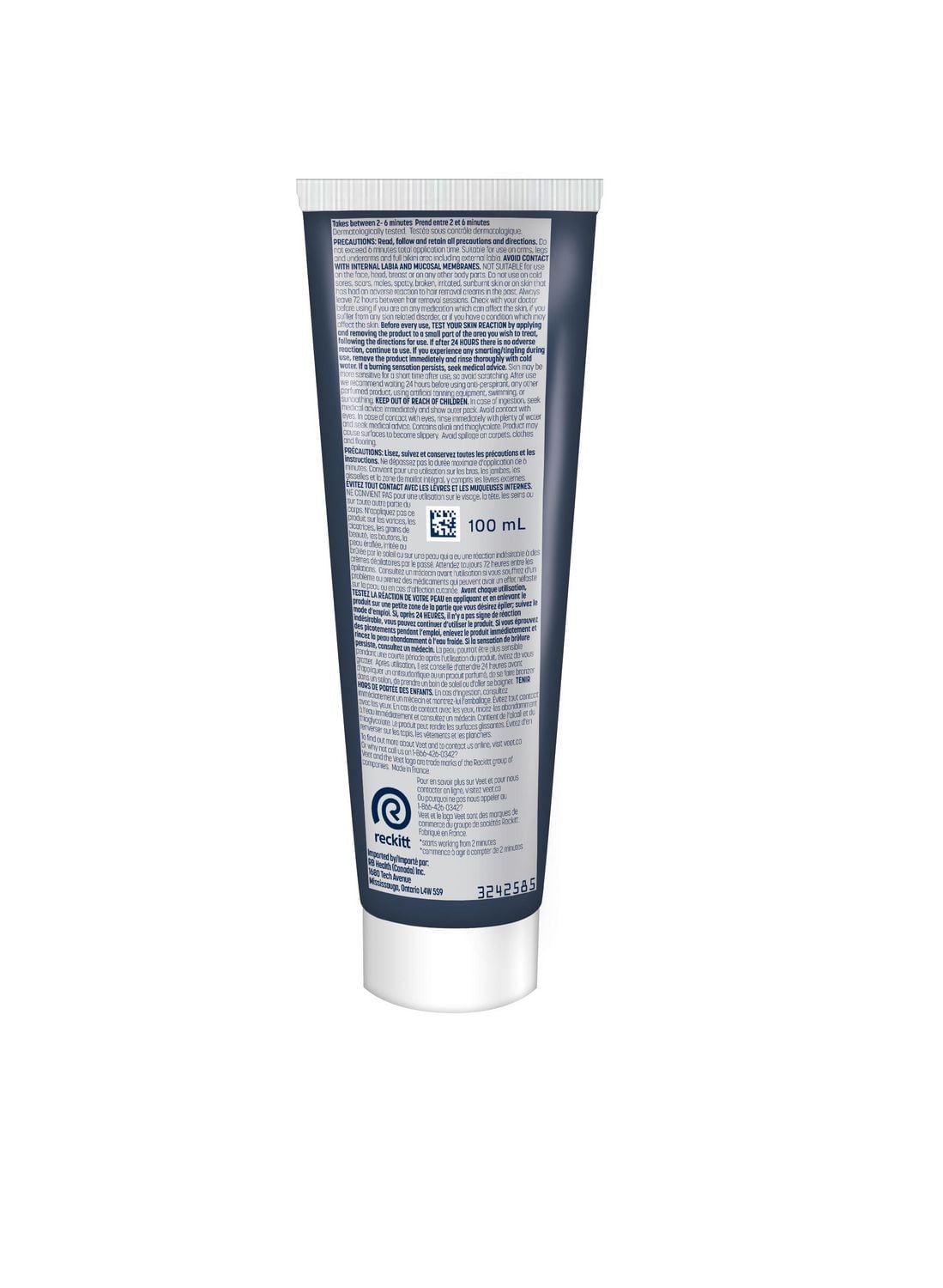 VEET® Professional™ Underarms Hair Removal Cream with Shea Butter, 100 mL, 100mL