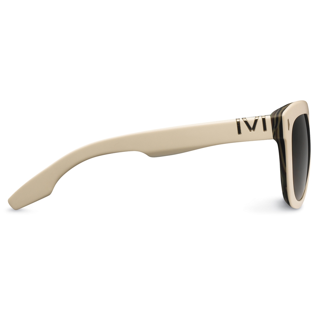 IVI Vision Jagger Polished Ivory DPM with Green Grey Lens 