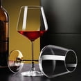 thumbnail image 4 of Ratrabas Wine Glasses Set of 4, Hand Blown White and Red Wine Glasses, Burgundy Wine Glass, Christmas Gifts, 16oz Red Wine Glasses for Women, Men, Wedding and Birthday, 4 of 7