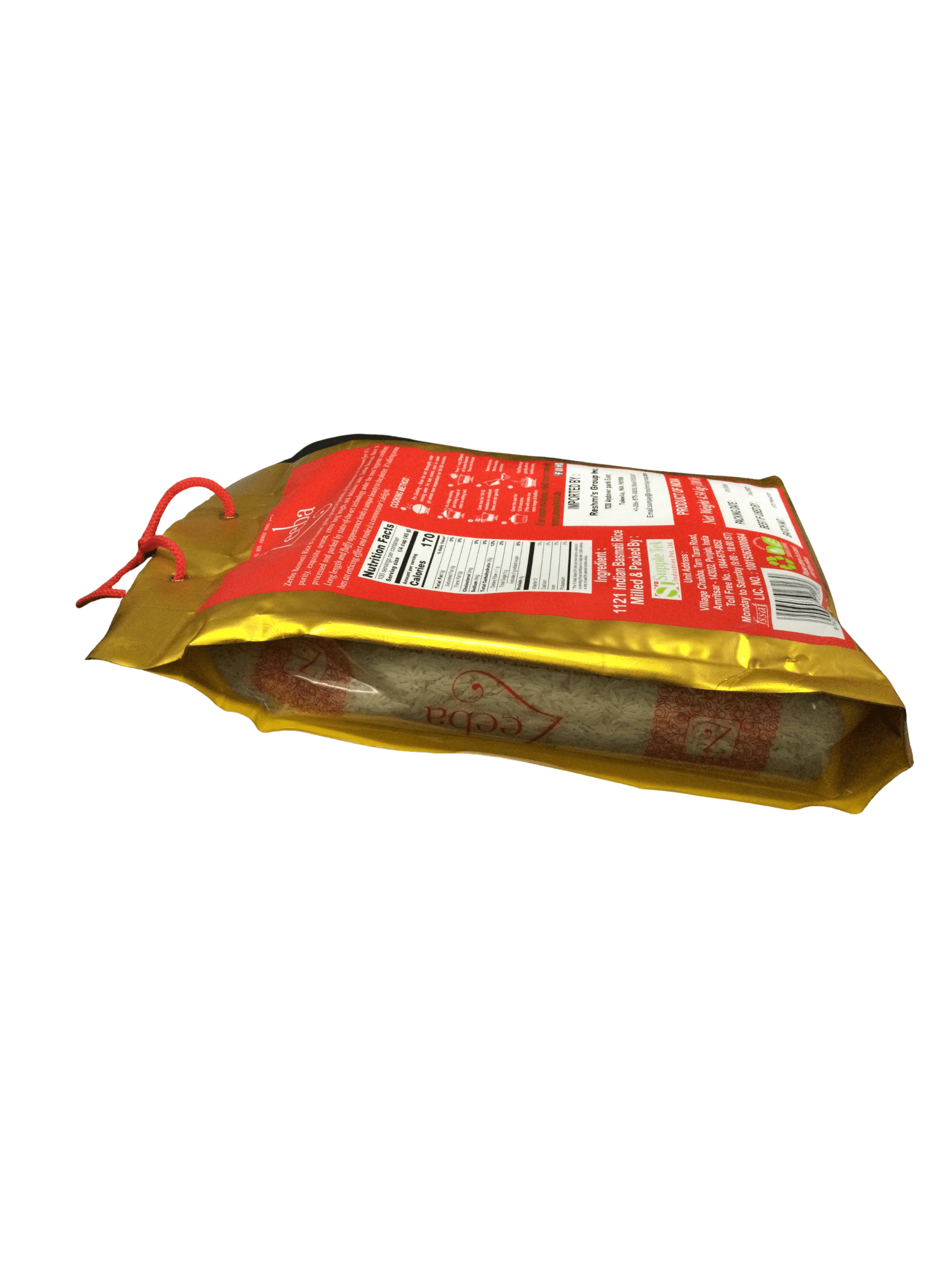 ZEEBA 1121 BASMATI CREAMY SELLA RICE 10LB
