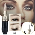 thumbnail image 4 of Siquannn Double-end Liquid EyeShadow Combination Easy To Wear Wonderskin Beauty Eye Brow Pencil Black Lip Liner Gel Liner Stuff Makeup Pen White Makeup Makeup Sharpener Green, 4 of 7