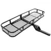 Last Clearance! Steel Car Rear Cargo Carrier Vehicle Rack Transport Carrier Storage 58.5 x 19.5 x 7.8inch SPTE