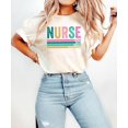 thumbnail image 2 of Retro Nurse T-shirt Sizes S-5XL, 2 of 5