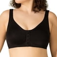 thumbnail image 3 of asddcavvf Bras for Women Women's Plus Size Wireless Bra with Front Closure Seamless Back Comfortable, 3 of 5