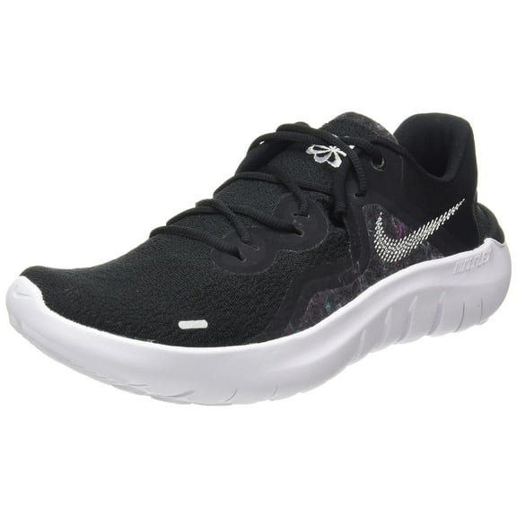 Nike Flex 2021 RN Mens Running Trainers CW3408 Sneakers Shoes UK 7.5 US 8.5 EU 42, Black White Dark Smoke Grey 002