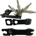 thumbnail image 5 of fastboy 19 In 1 Bike Repair Tools Kit Removal Tools Screwdrivers Lever Wrench Folding Multi -tool black 75*39mm 1Set, 5 of 5