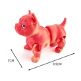 thumbnail image 6 of PLA 3D Printed Dog Model Solid Color Movable Pitbull Dog Doll Multi-jointed Articulated Animal Figurine Desktop Decoration, 6 of 7