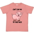 thumbnail image 3 of Inktastic Cant Say No to This Face Cute Pig Boys or Girls Toddler T-Shirt, 3 of 5