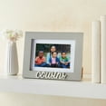 thumbnail image 2 of 4x6 and 5x7 Cousins Picture Frame, Cousins Word Attachment, White Beveled Mat (9x0.5x7.1 In, Gray), 2 of 10
