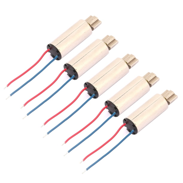 Motor vibratorio de bajo ruido de 7500 rpm motor de vibración sin núcleo de tamaño pequeño hogar para pulsera inteligente Mesa para sacudir equipos portátiles de juguete ANGGREK Otros