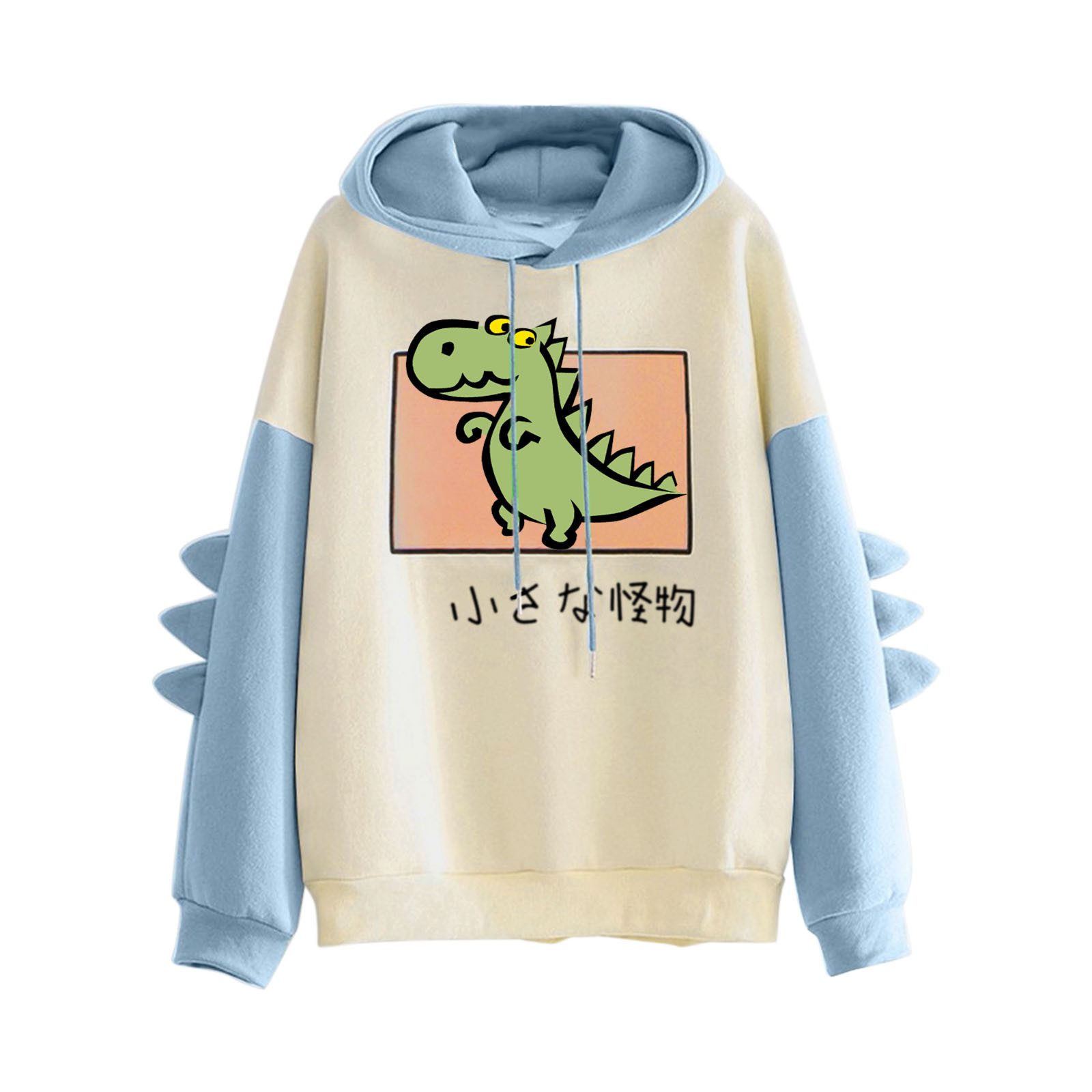 Womens Hoodies,Women Girls Fashion Dinosaur Printed Long Sleeve Hoodie and Sweatshirt Loose Graphic Tops