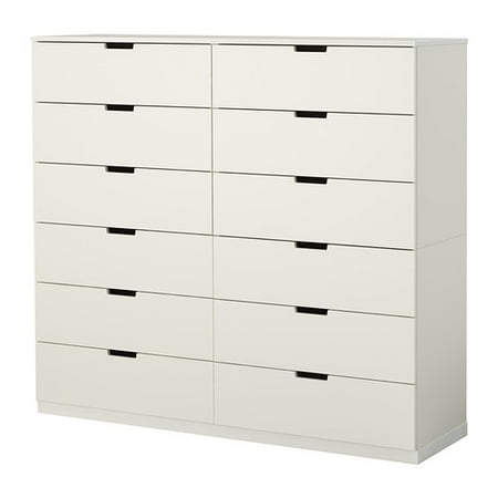 Ikea 12 Drawer Chest White 20204 2085 3414 Walmart Com