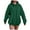 A66-Dark Green, variant on Hoodie Women Casual Sweatshirts Workout Long Sleeve Drawstring Hooded Jacket Crop Tops Essentials Hoodie Pullover Oversized Women Blouses graphic hoodies(A66-Khaki,S)