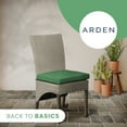 thumbnail image 2 of ARDEN Basics Outdoor Seat Pad Cushion, 17 x 17, Rain-Proof and Fade Resistant, Moss Green Mila, 2 of 9