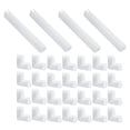 thumbnail image 2 of 32 protectores de esquinas de espuma para marcos de fotos, muebles, TV, de arte, fotos, suministros para mudanzas, 2 of 9