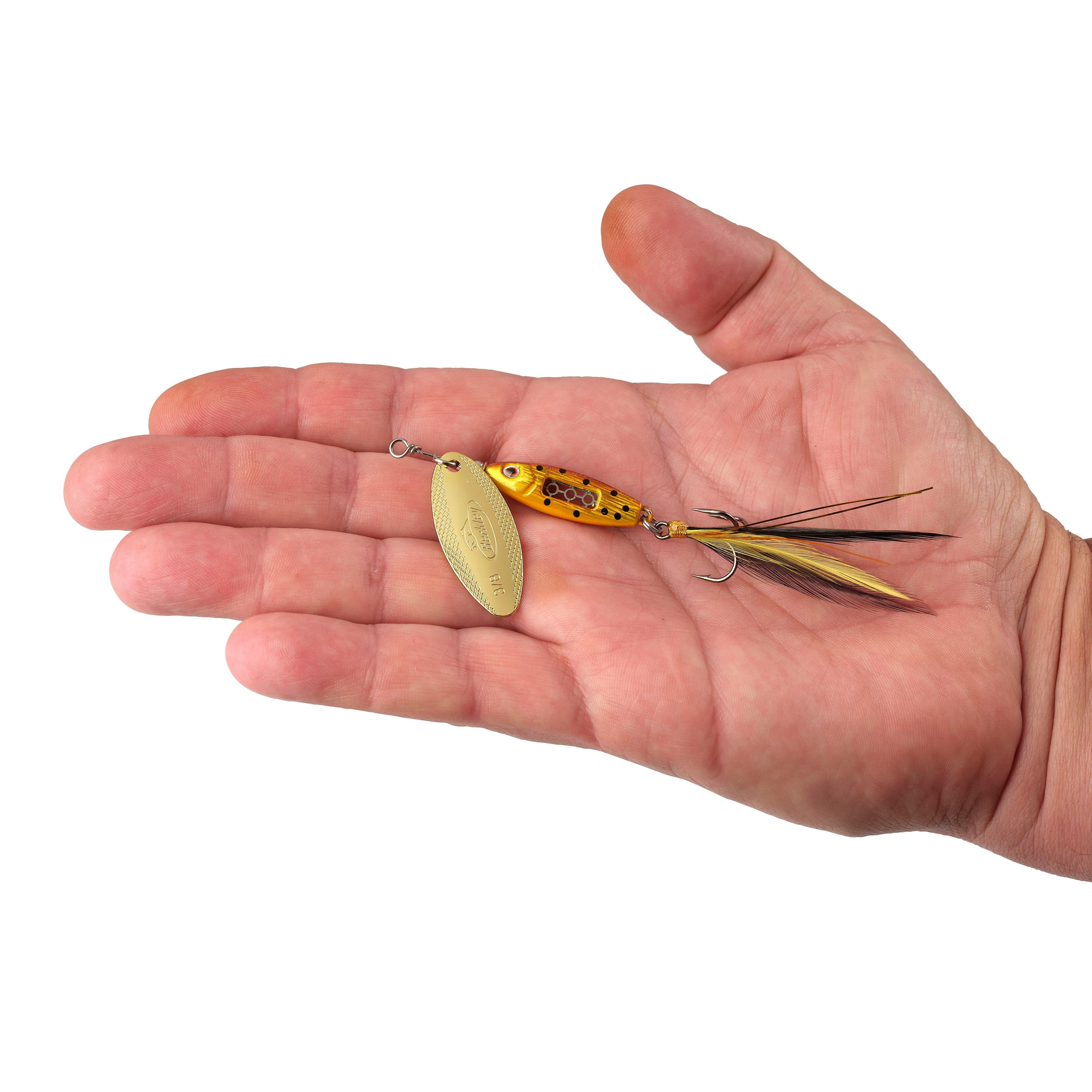 Berkley Dough Rider Minnow, 3/8 oz, Metallic Brown Trout