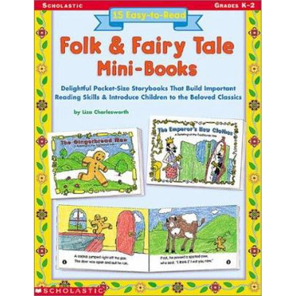 Pre-Owned 15 Easy-to-Read Folk & Fairy Tale Mini-Books: Delightful Pocket-Size Story Books that Build Important Reading Skills and Introduce Children to the Be... (Paperback) 0439227305 9780439227308